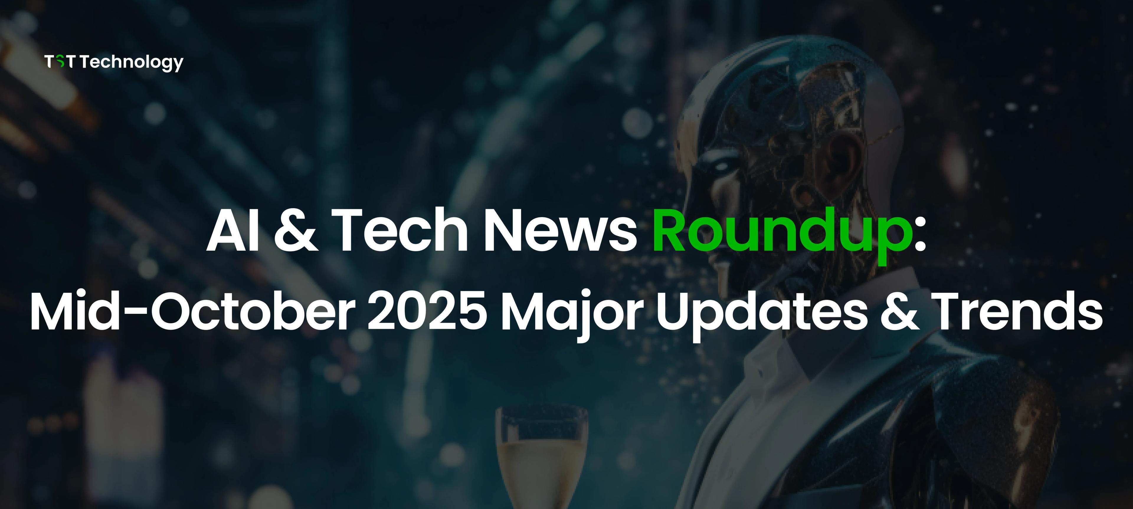 AI & Tech News Roundup:  Mid-October 2025
