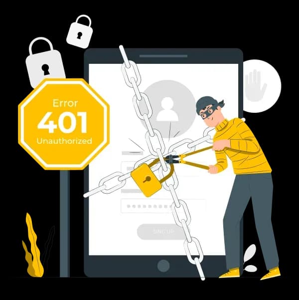 401 Error Unauthorized-pana 