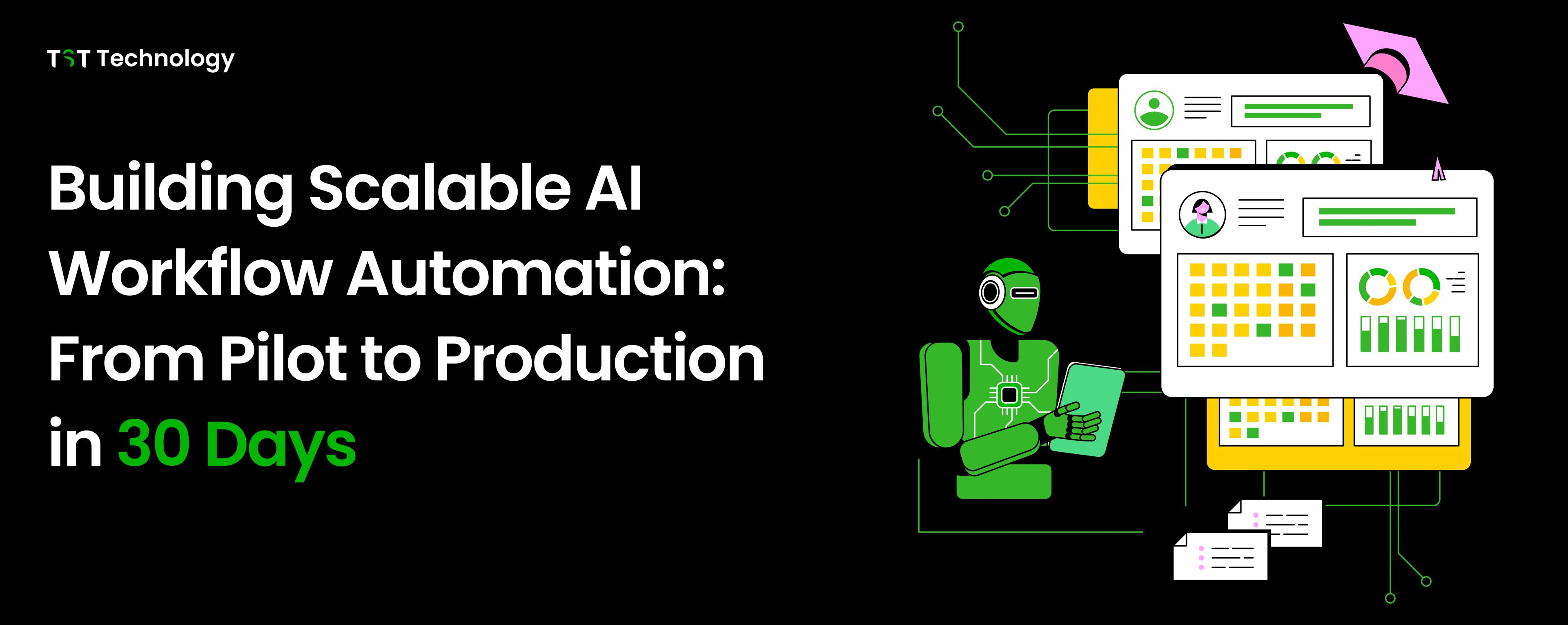 Building Scalable AI Workflow Automation: From Pilot to Production in 30 Days