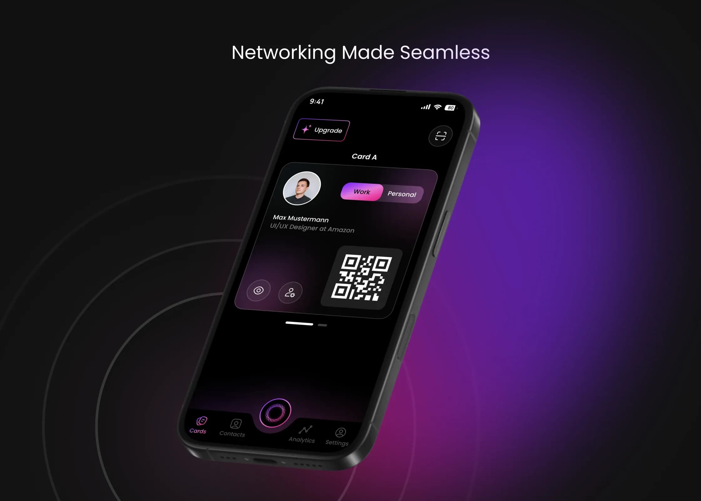 Caard service page - work Section