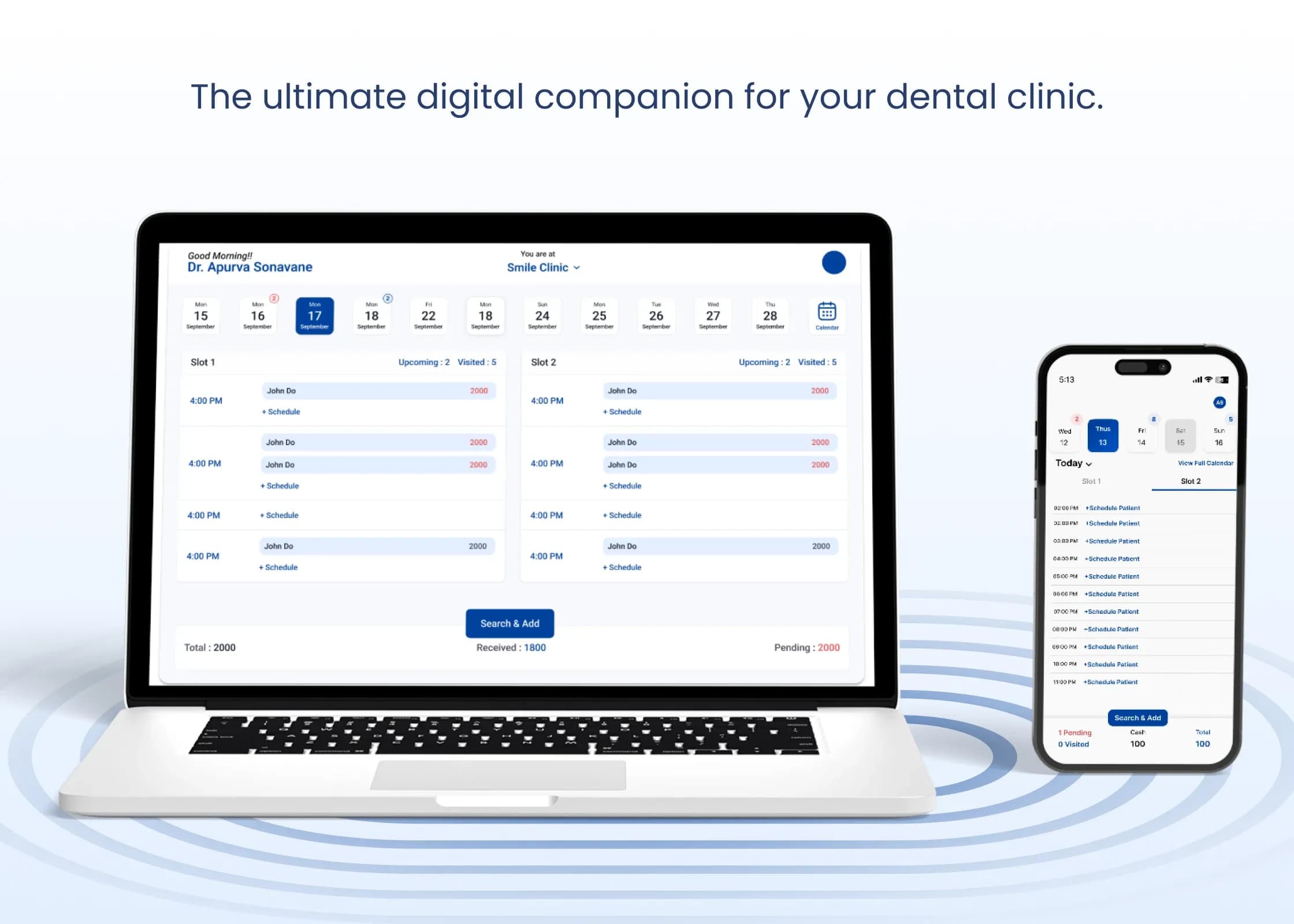 Dento service page - work Section