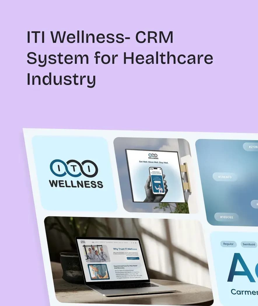 ITI Wellness- CRM System for Healthcare Industry