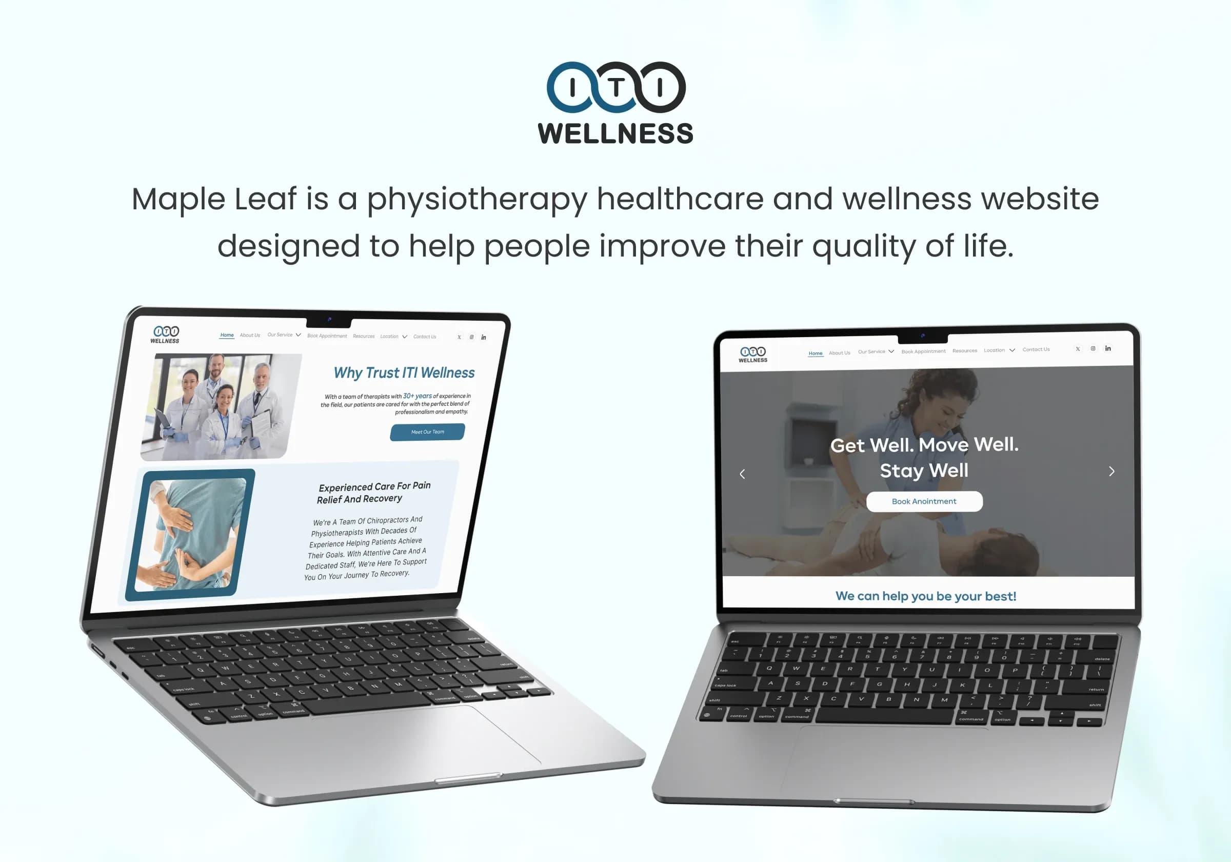 ITI Wellness service page - caseStudy