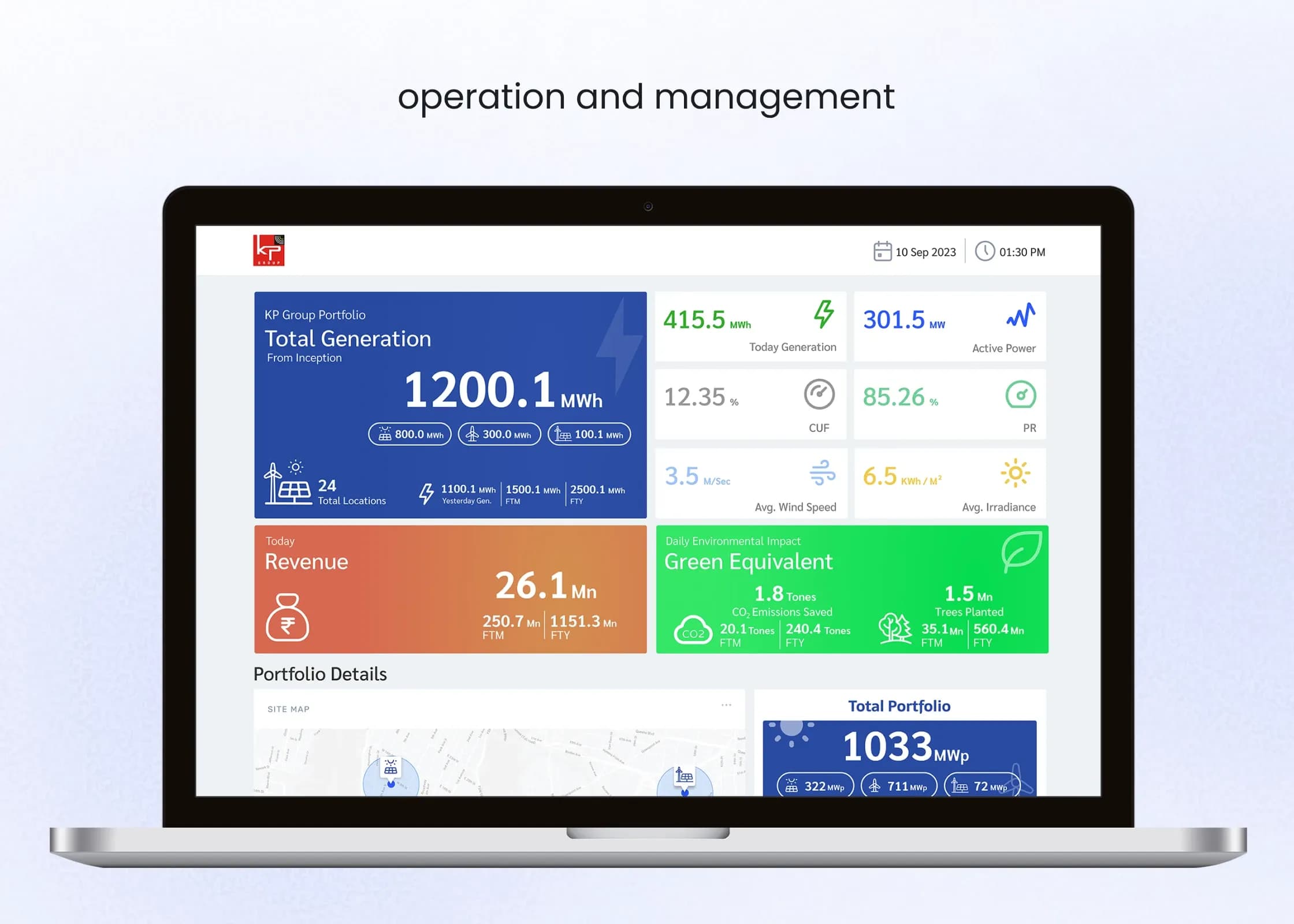 M81 service page - work Section