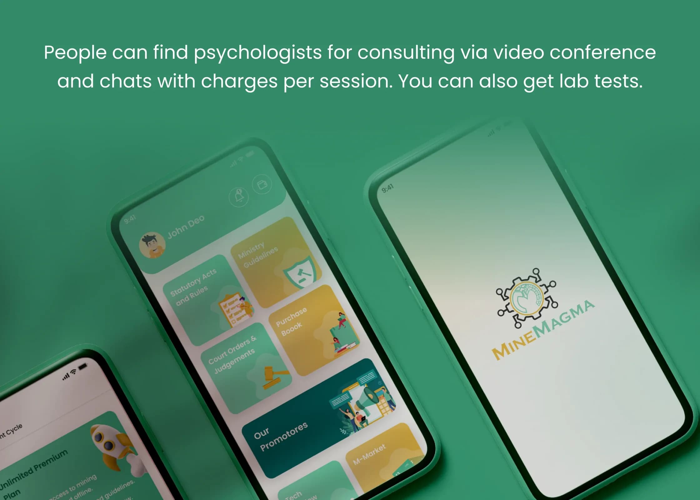 MineMagma service page - work Section