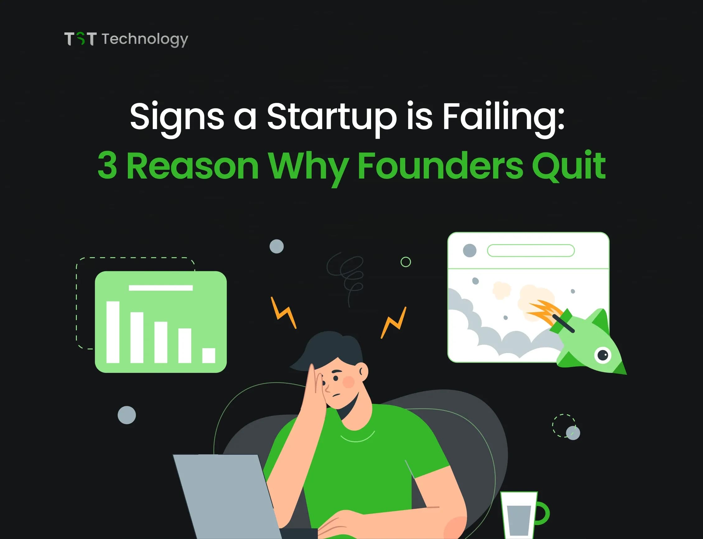 Signs a startup is failing