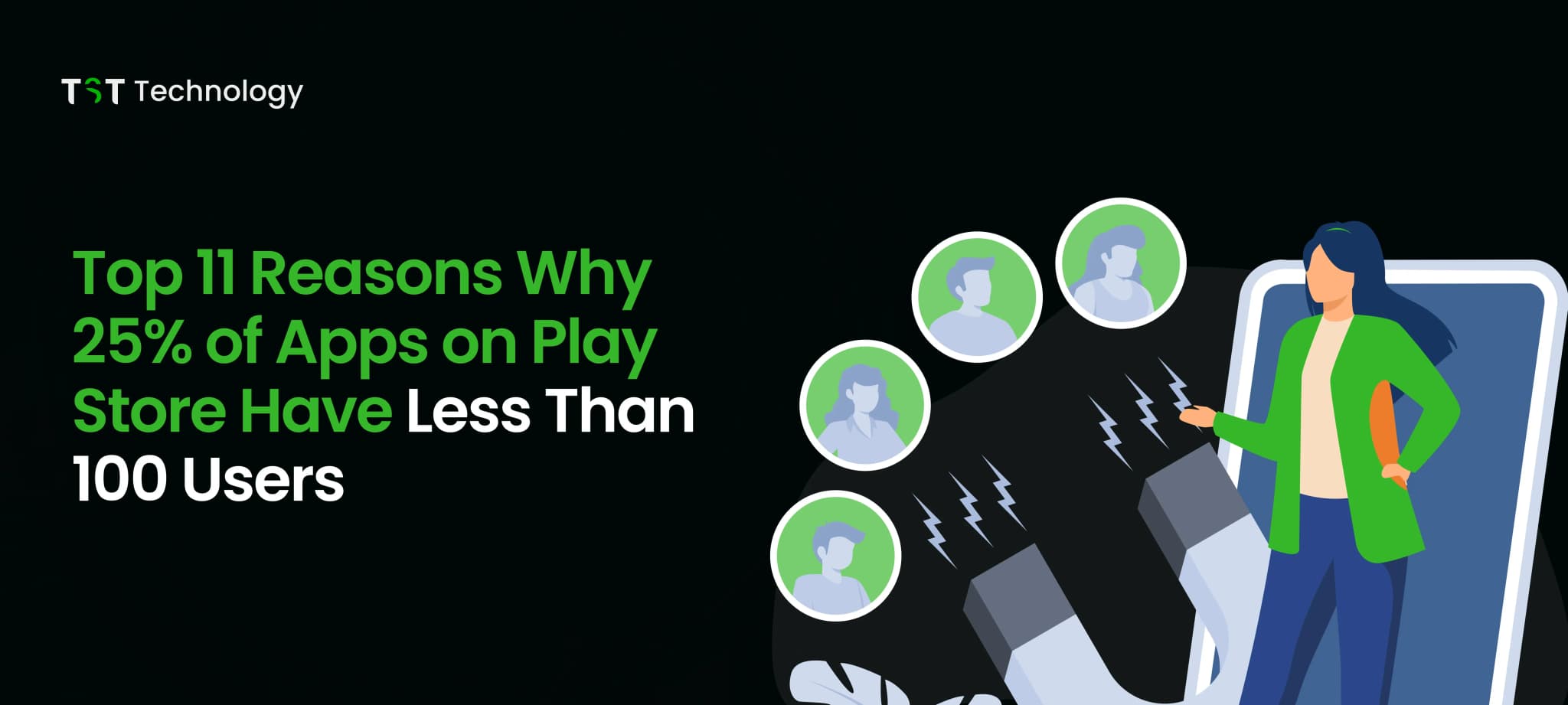 11 Reasons Why 25% of Apps on Play Store Have Less Than 100 Users