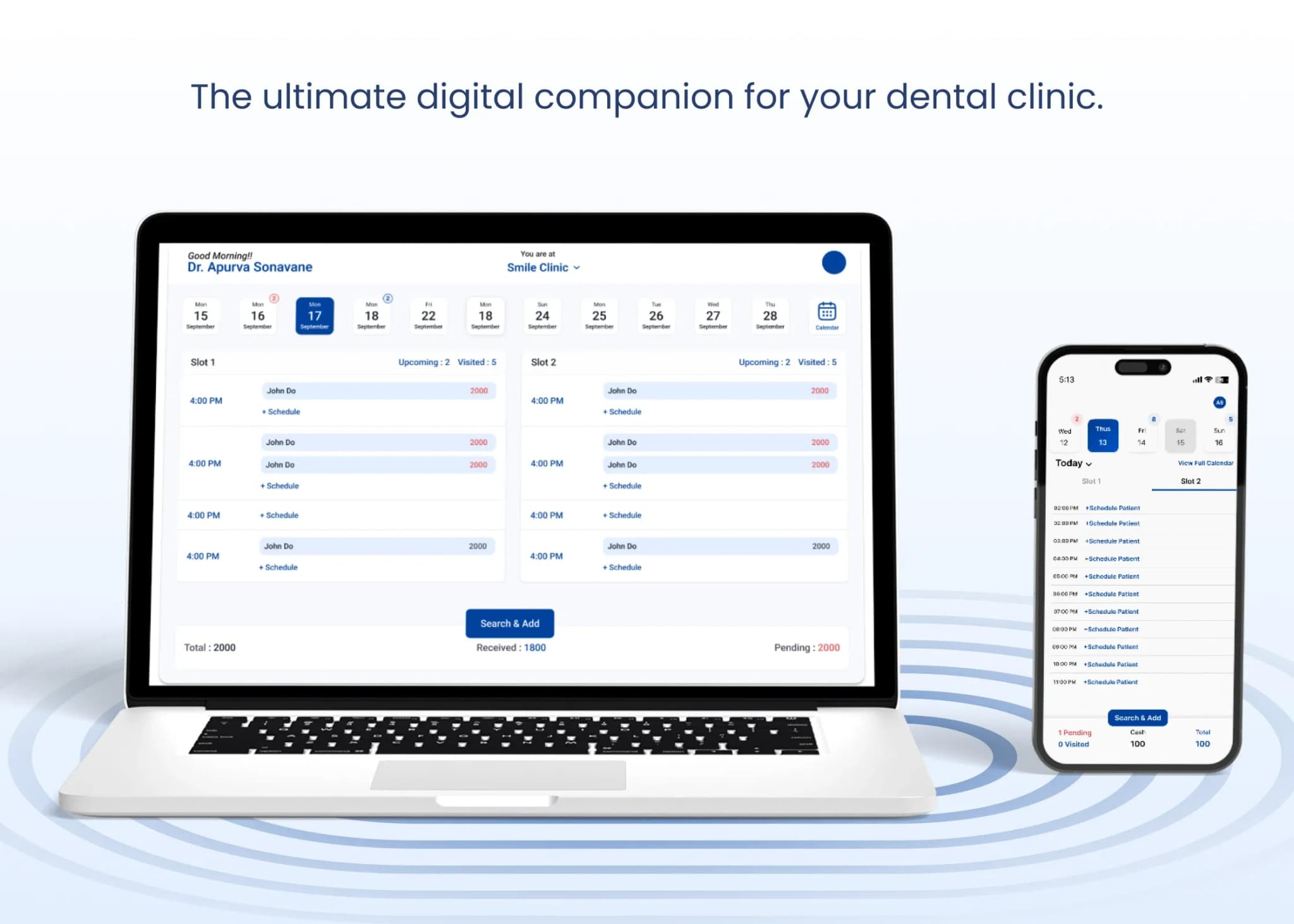 Dento service page - work Section