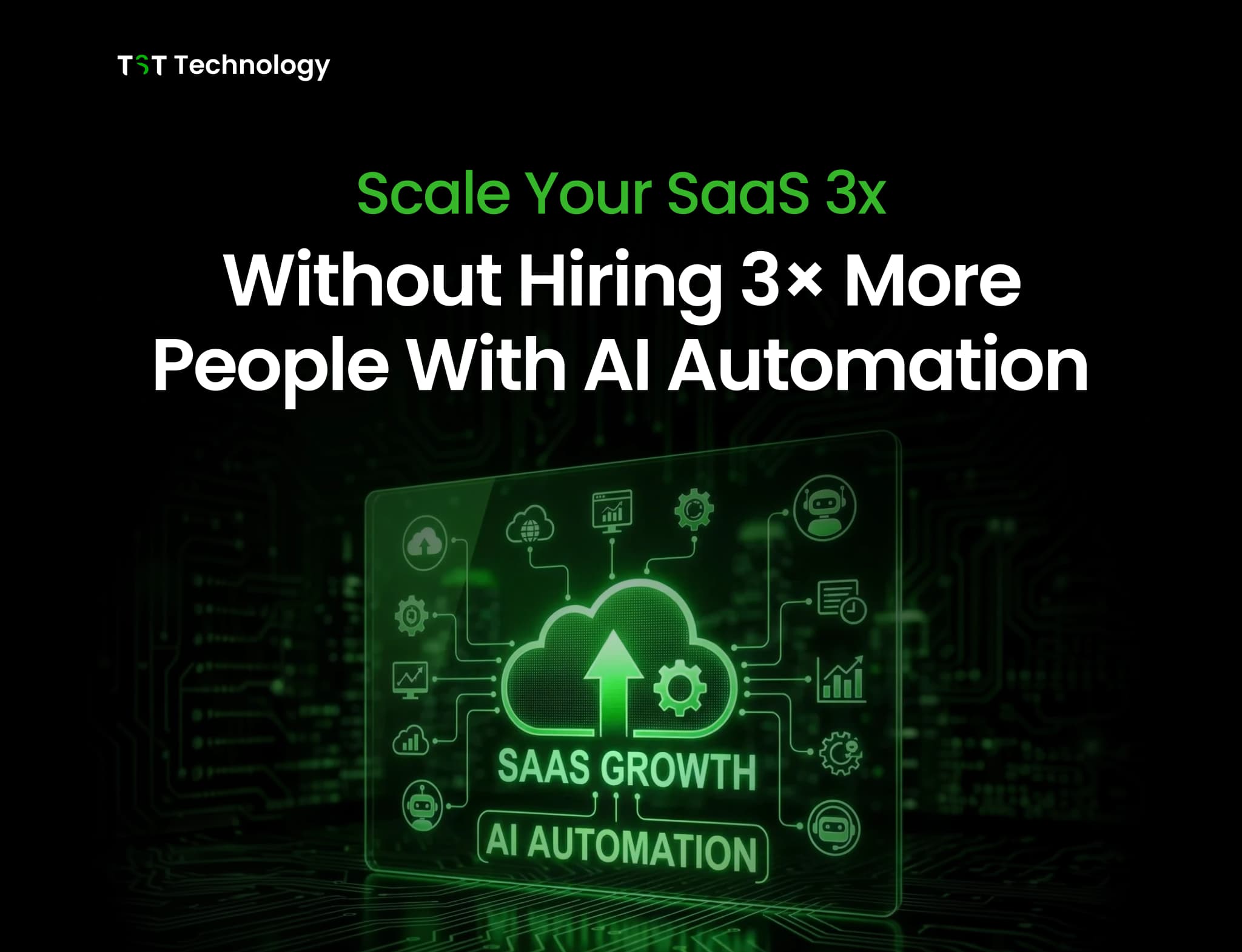 Scale Your SaaS 3× Without Hiring 3× More People With AI Automation