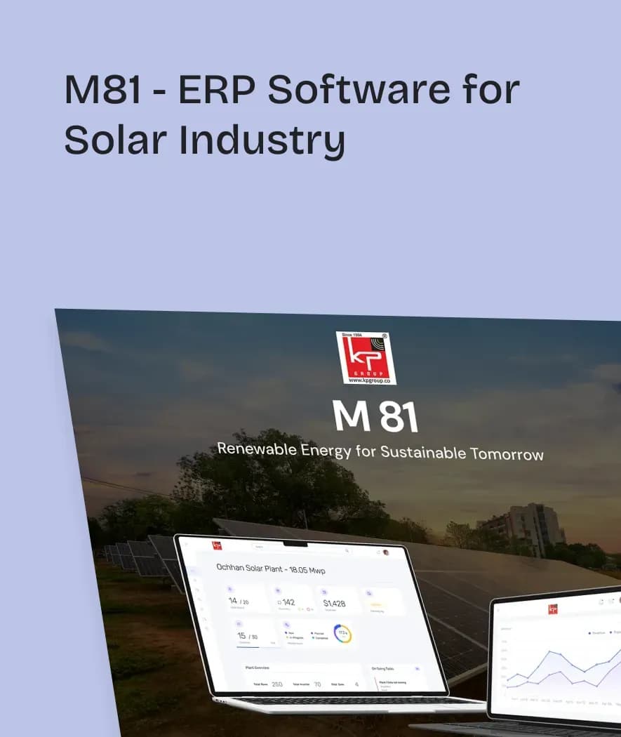 M81 - ERP Software for Solar Industry
