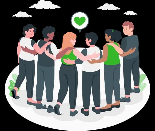 People come first image