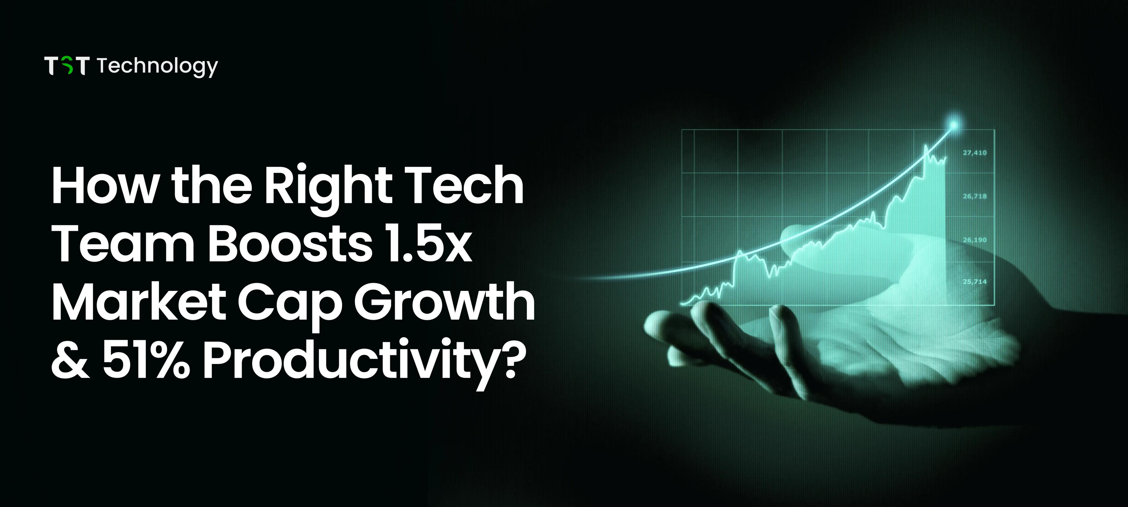 How the Right Tech Team Boosts 1.5x Market Cap Growth & 51% Productivity