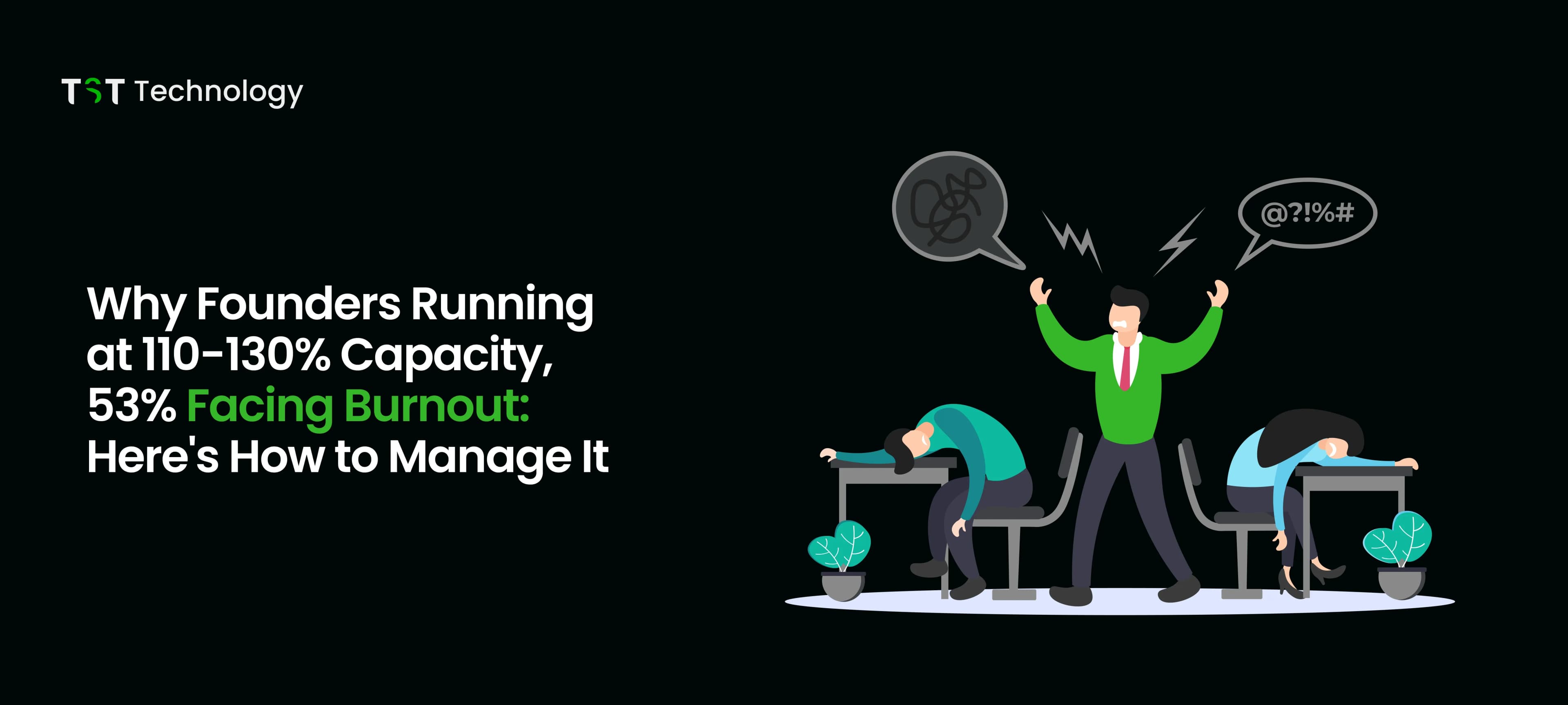 Why Founders Running at 110-130% Capacity, 53% Facing Burnout