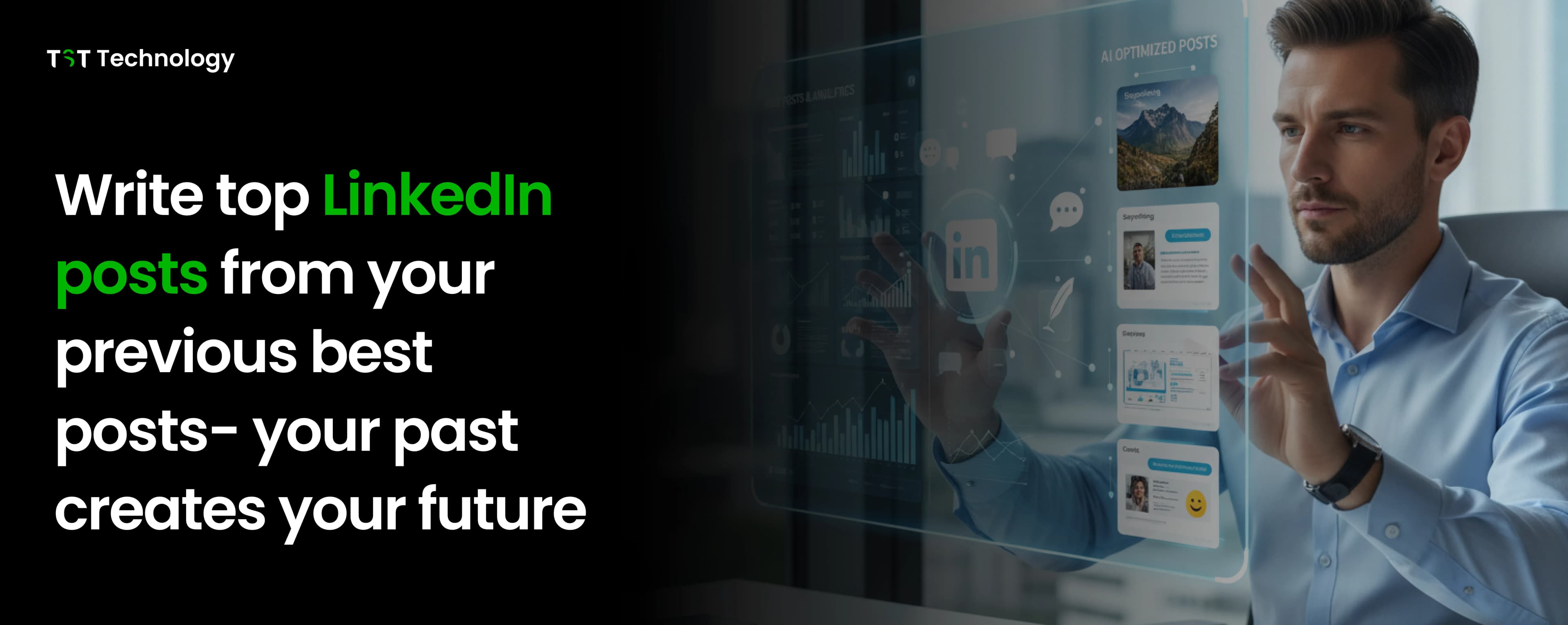 Write top LinkedIn posts from your previous best posts